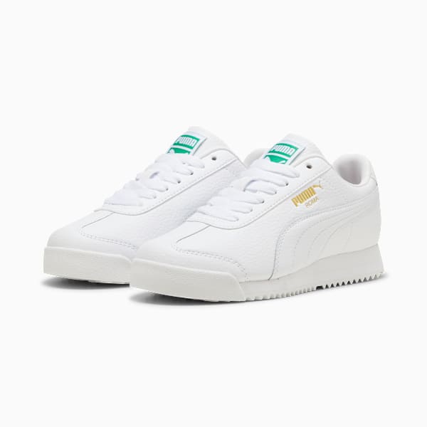 Кроссовки для больших детей Roma 24 Standard Puma, белый — фото 4