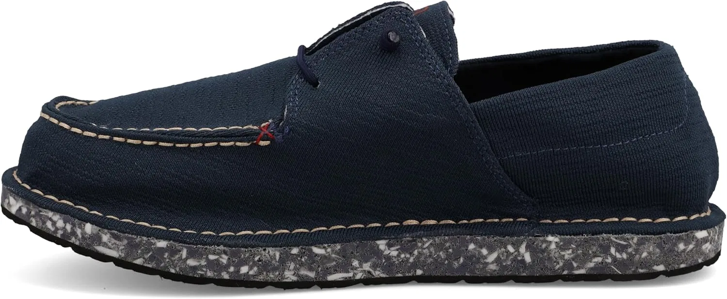 Мужские лодочные туфли Twisted X Circular Project, Navy — фото 2
