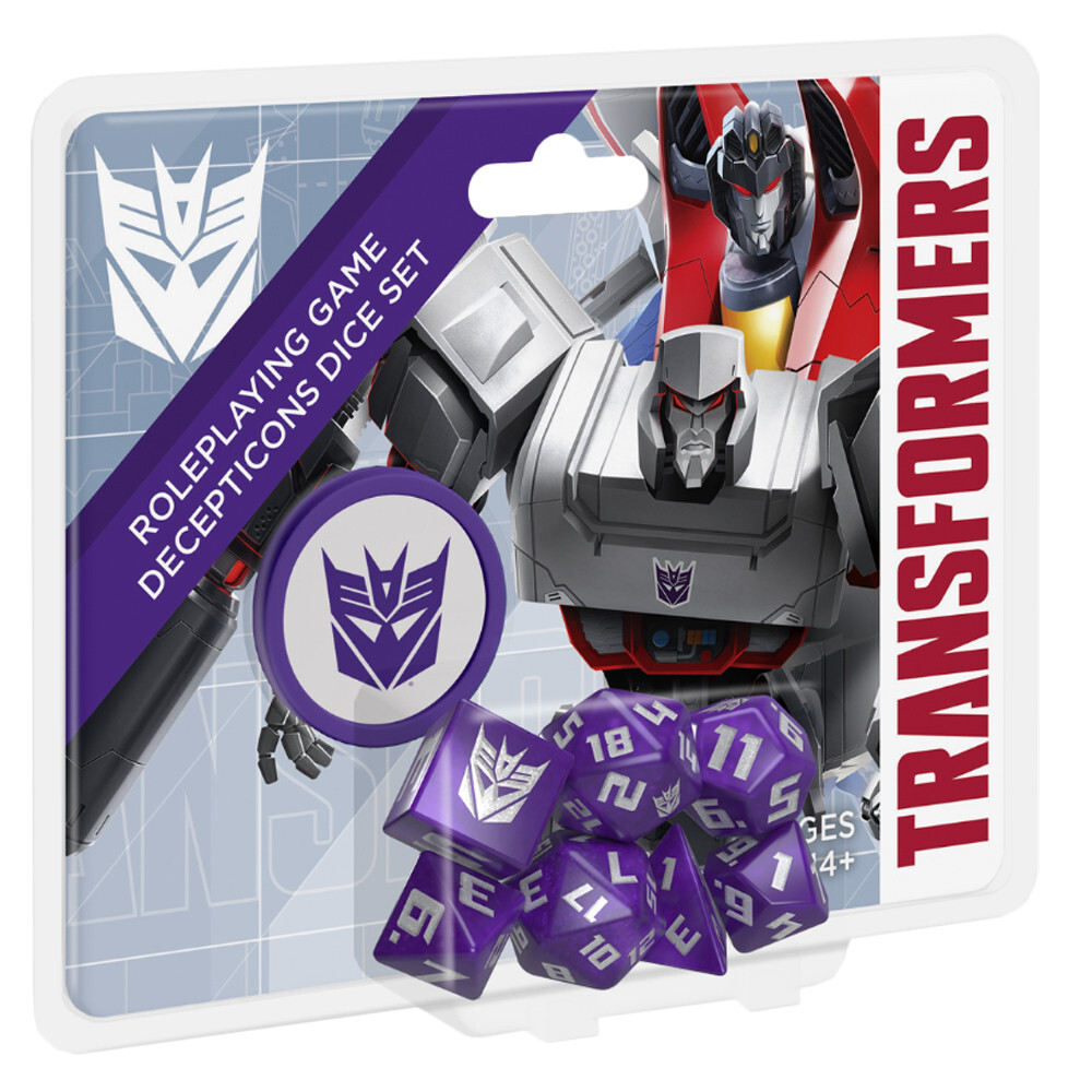 

Ролевая игра Renegade Game Studios Transformers RPG: Decepticon Dice Set