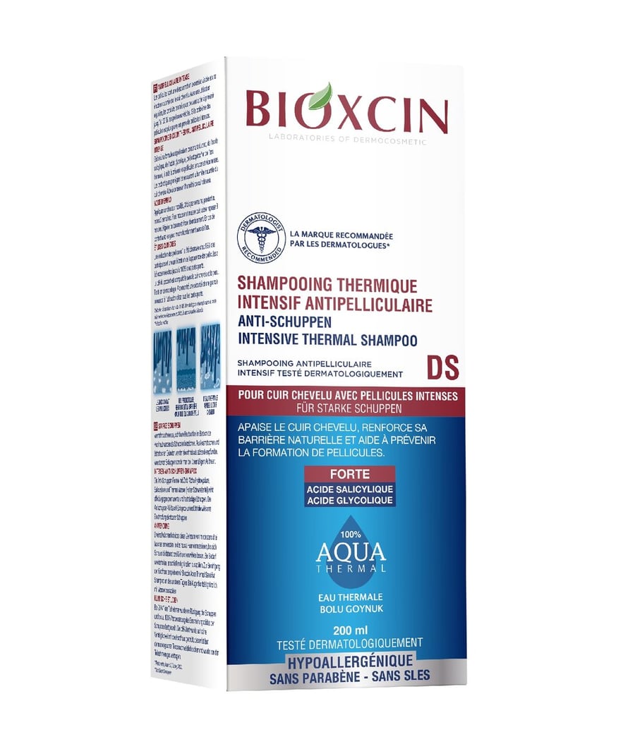 

Bioxcin Aqua Thermal DS Интенсивный шампунь против перхоти 200 мл BIOTA LABORATOIRES