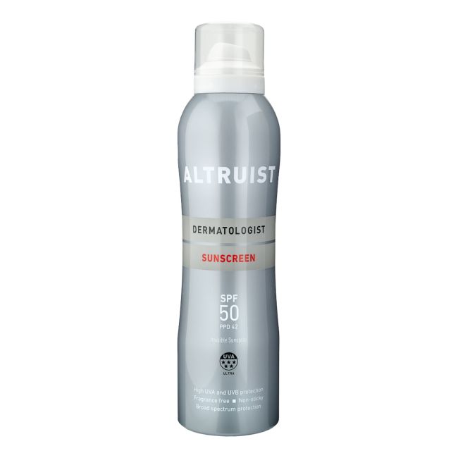 

Солнцезащитный крем spf50 защитный спрей для тела Altruist, 200 мл