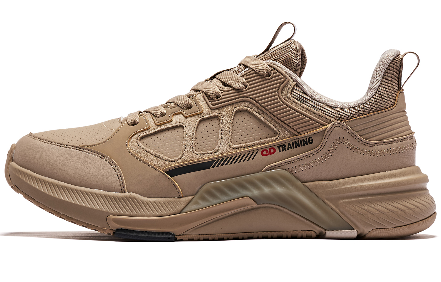 

QIAODAN Кроссовки Gladiator 1.0 с низким верхом, устойчивые к износу и скольжению, мужские, цвет хаки