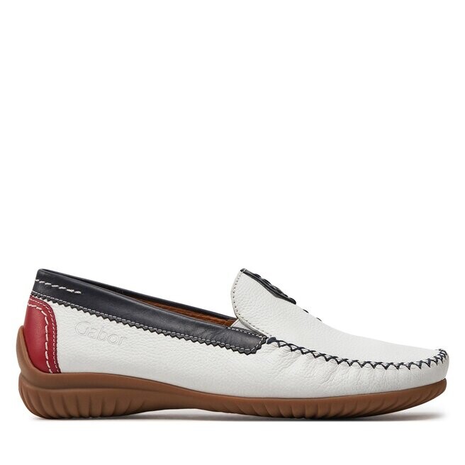 Мокасины Gabor 46.090.69 Weiss/Multic. 69, белый