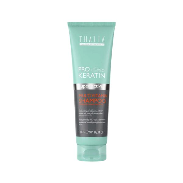 

Кератиновый мультивитаминный шампунь для волос Thalia Pro Keratin, 300 мл