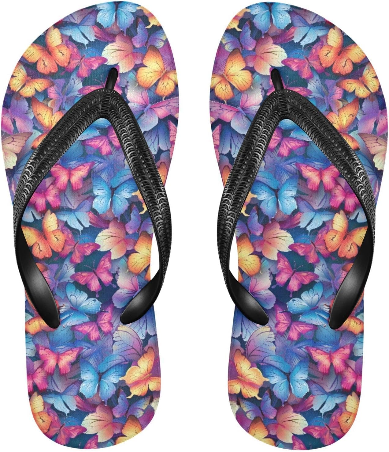 

Женские и мужские шлепанцы с динозаврами и планетами, женские слайды, мужские сандалии, душевые тапочки, летние нескользящие шлепанцы для плавания, пляжа и ванной Mnsruu, Butterflies A8583