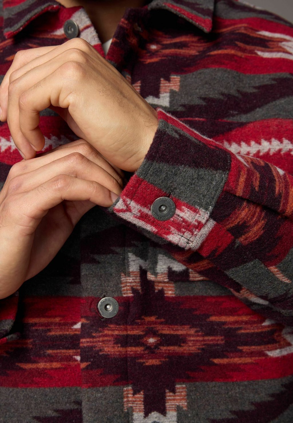 

Легкая куртка NAVAJO STYLE REGULAR FIT Next, красный