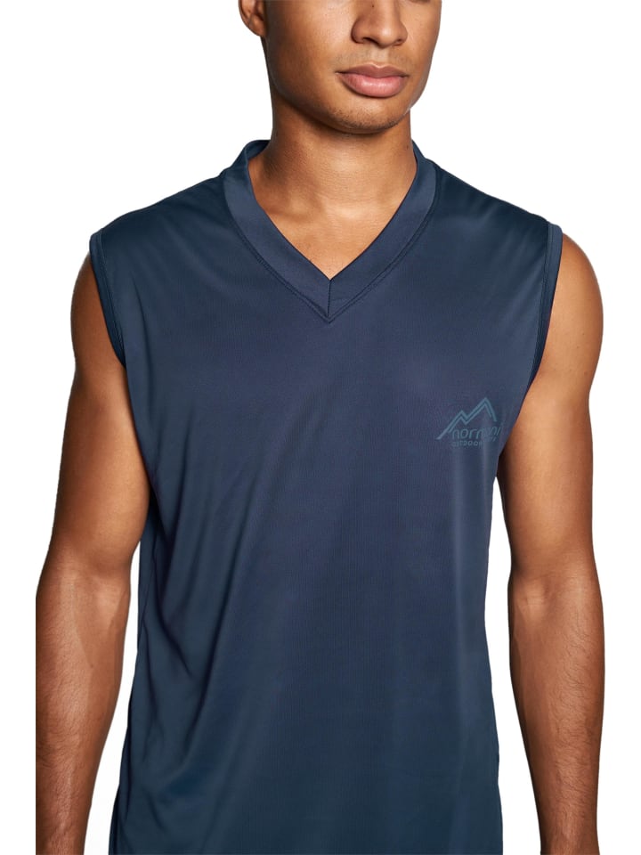 

Мужская майка Alberta темно-синего цвета Normani Outdoor Sports