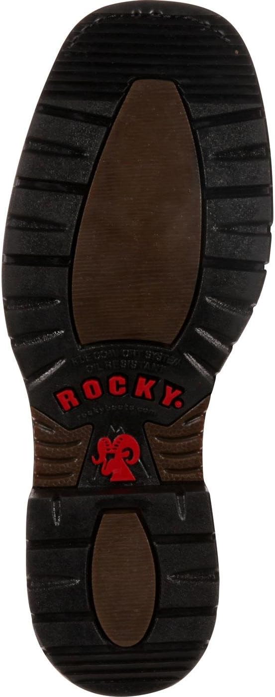 Оригинальные ковбойские сапоги ROCKY, темно-коричневый — фото 3