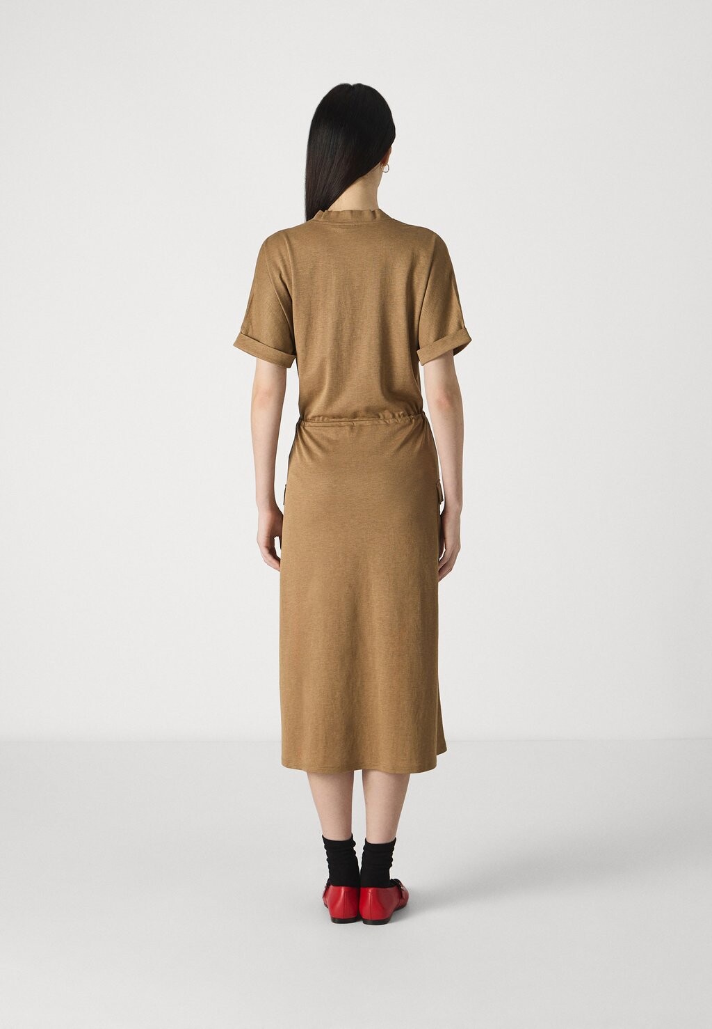 

Повседневное платье JDYBIRDIE MIDI CARGO DRESS JDY, коричневый