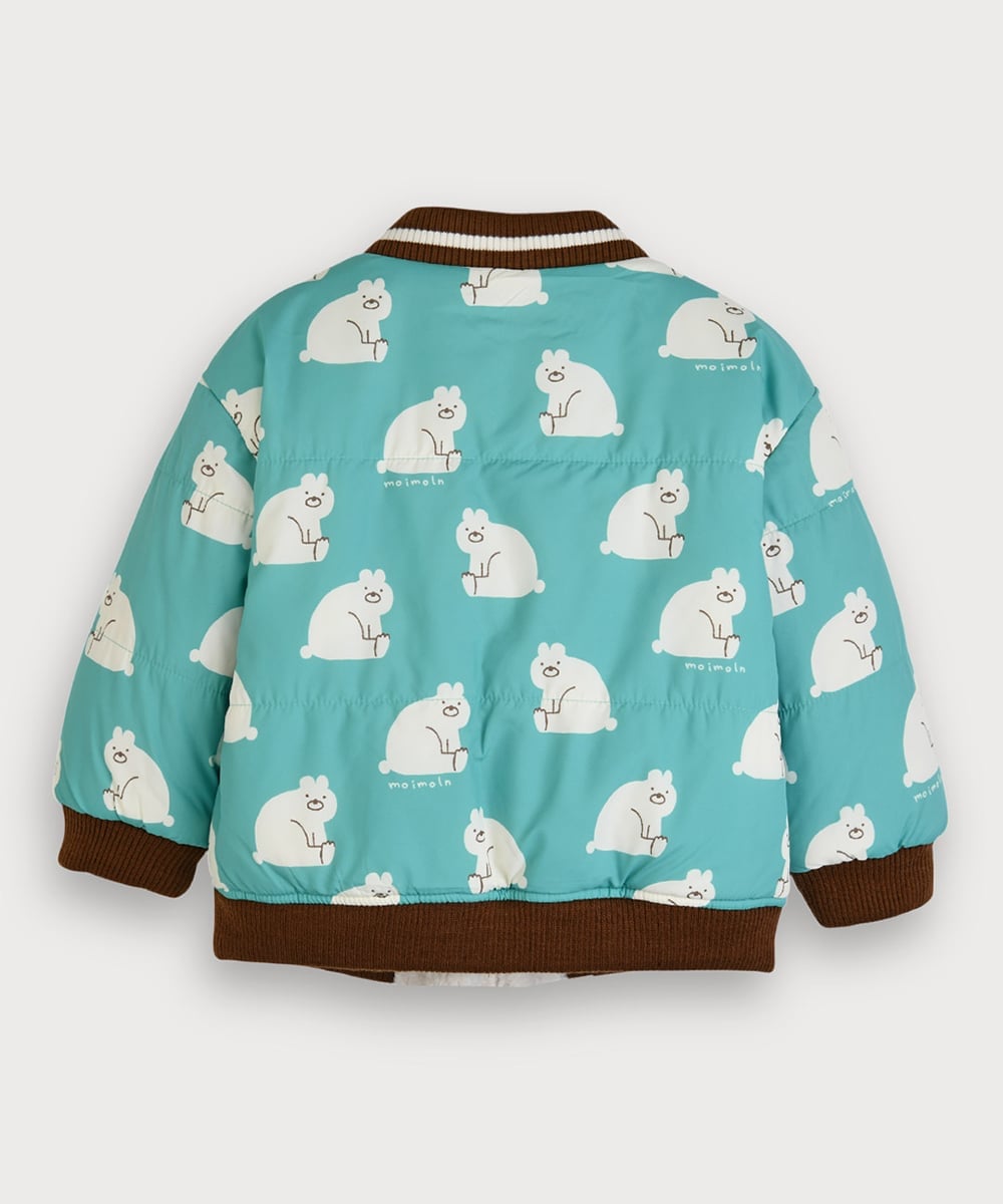 Двусторонняя стеганая куртка Big Bear Moimoln, Blue-green — фото 4