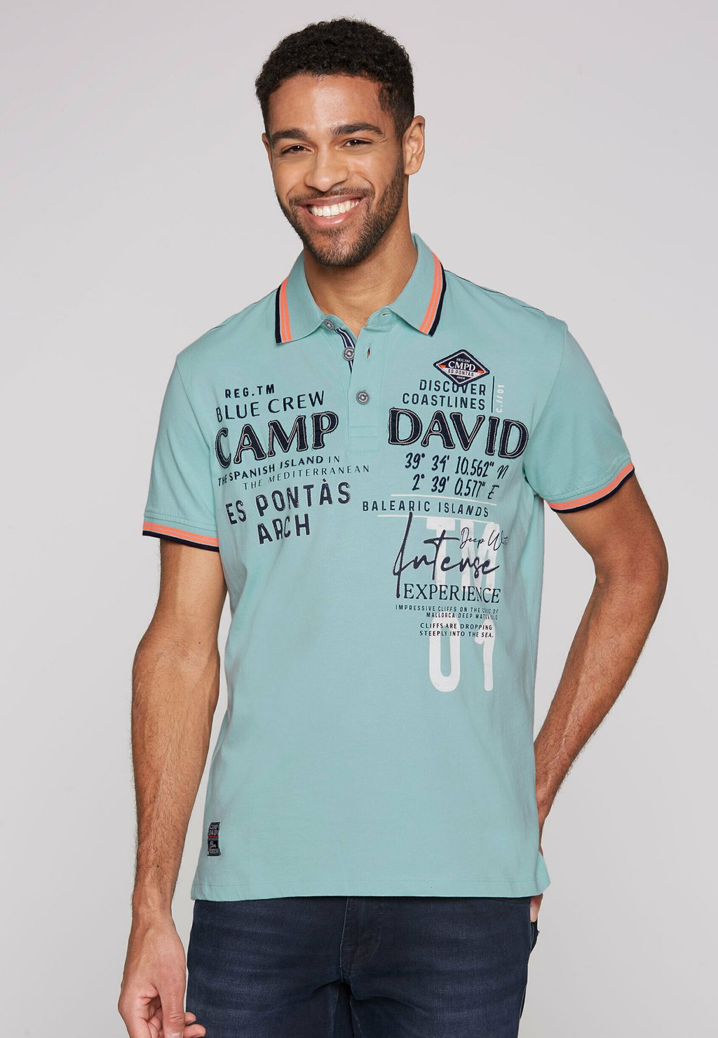 

Рубашка поло Camp David, мятный