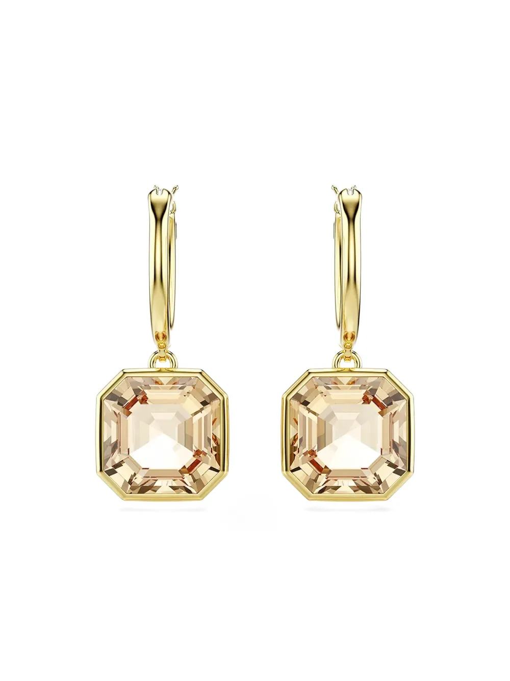 

Серьги-кольца Millenia с кристаллами Swarovski, золотой