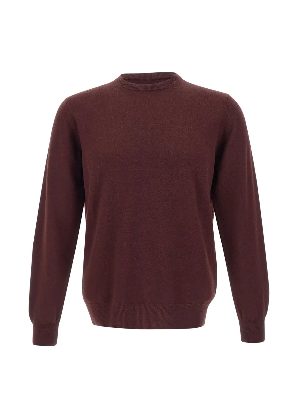 

Вязаный свитер с круглым вырезом Filippo De Laurentiis, коричневый