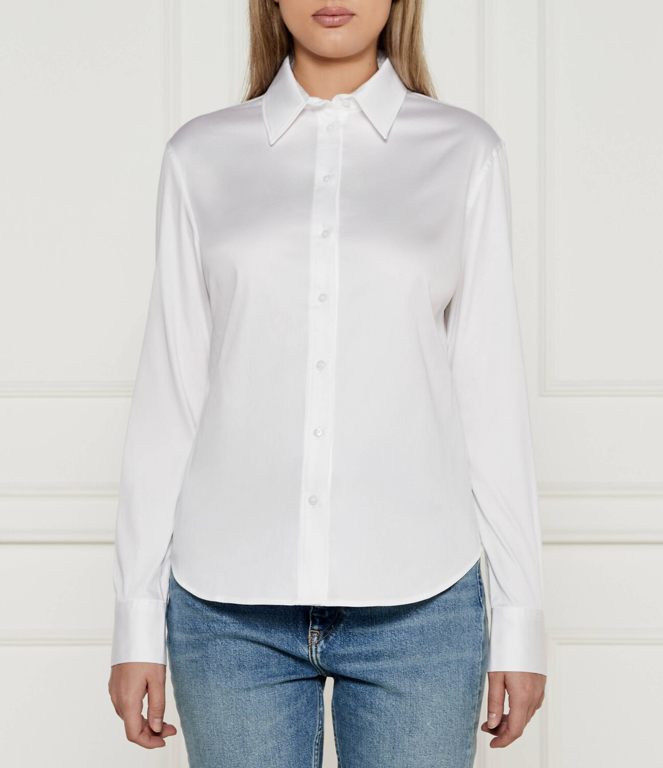 

Рубашка Calvin Klein Slim Fit, белый