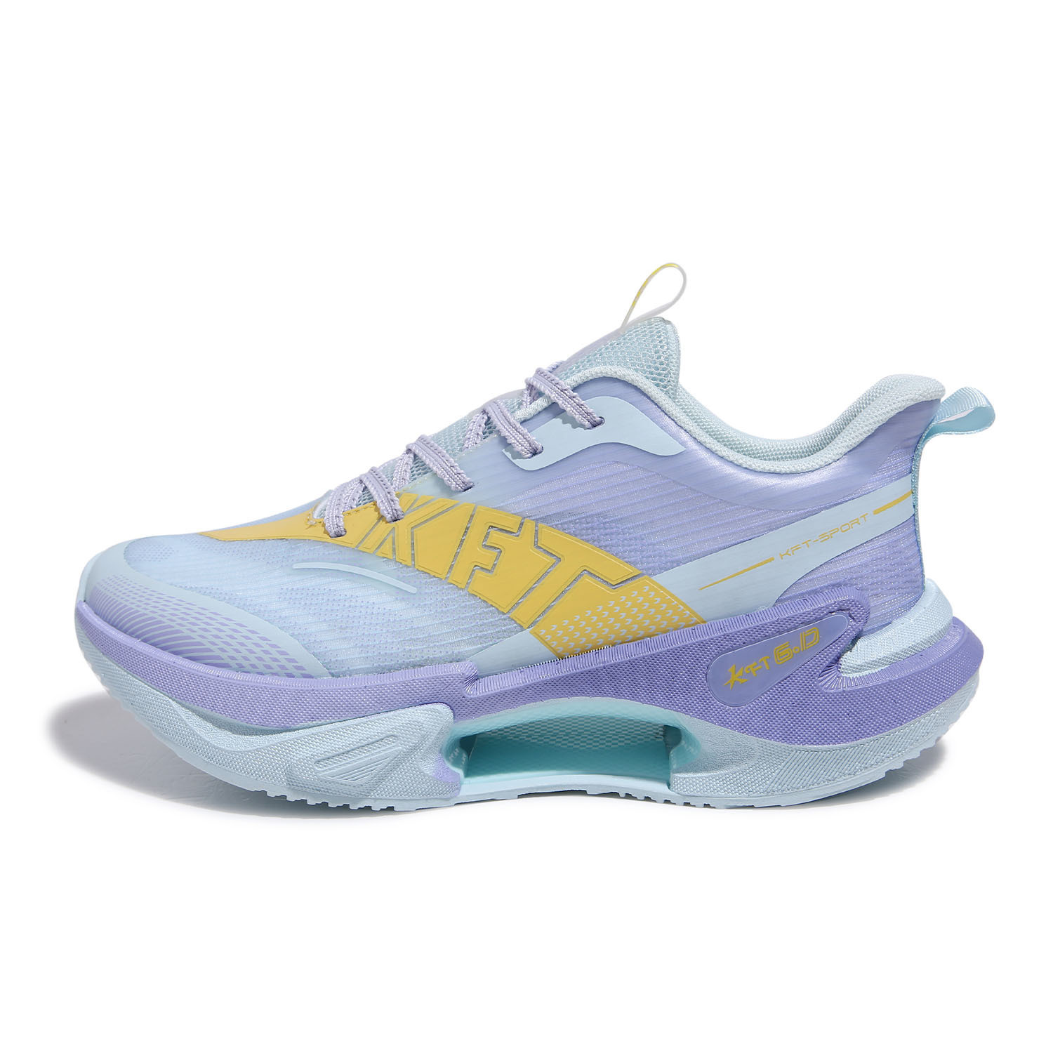 

KFT Амортизирующие, износостойкие, дышащие, легкие кроссовки для беска с низким верхом унисекс сине-фиолетовые, цвет Blue Purple