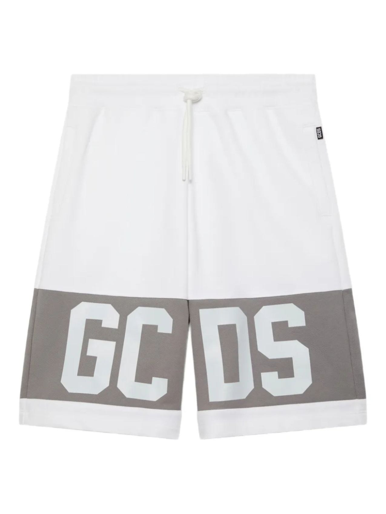 

Спортивные шорты с логотипом GCDS, белый
