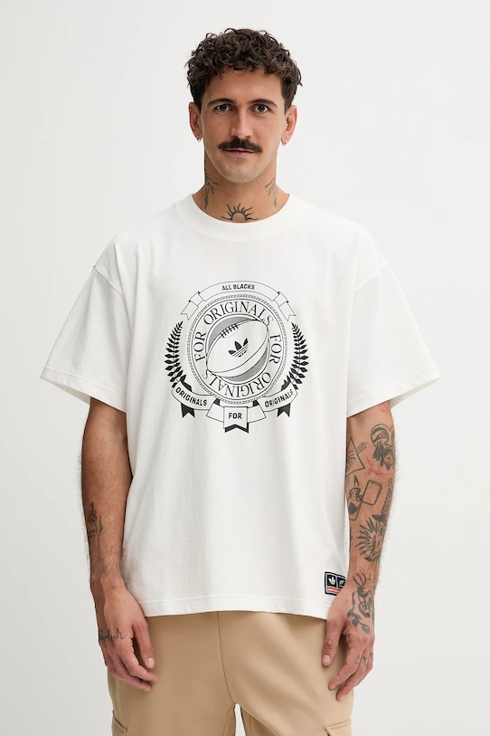 

Футболка из хлопка черного цвета Adidas Originals, бежевый, Черный, Футболка из хлопка черного цвета Adidas Originals, бежевый