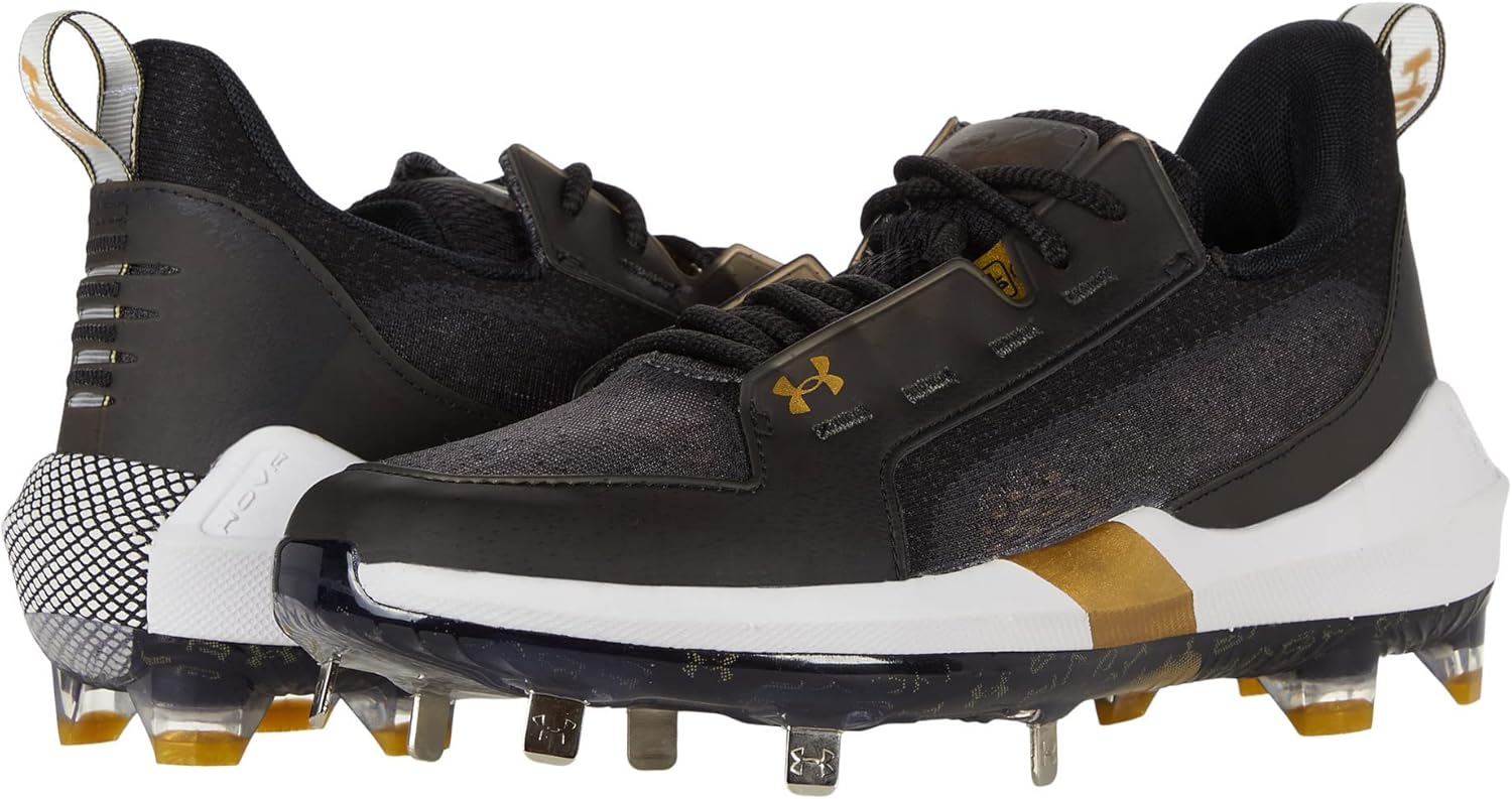 

Under Armour мужские бейсбольные кроссовки Harper 6 Low, Black/Black