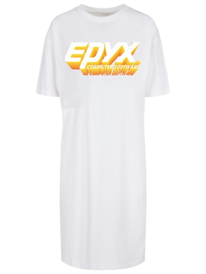 

Короткое платье F4NT4STIC Oversized Kleid EPYX Logo 3D, белый