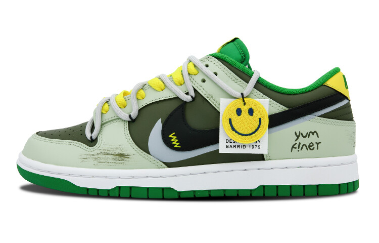 

Мужские кроссовки для скейтбординга Nike Dunk Low, Светло-зеленый