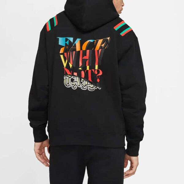 Толстовка Air Jordan MENS 'why not' x FACETASM Print Black, черный — фото 4