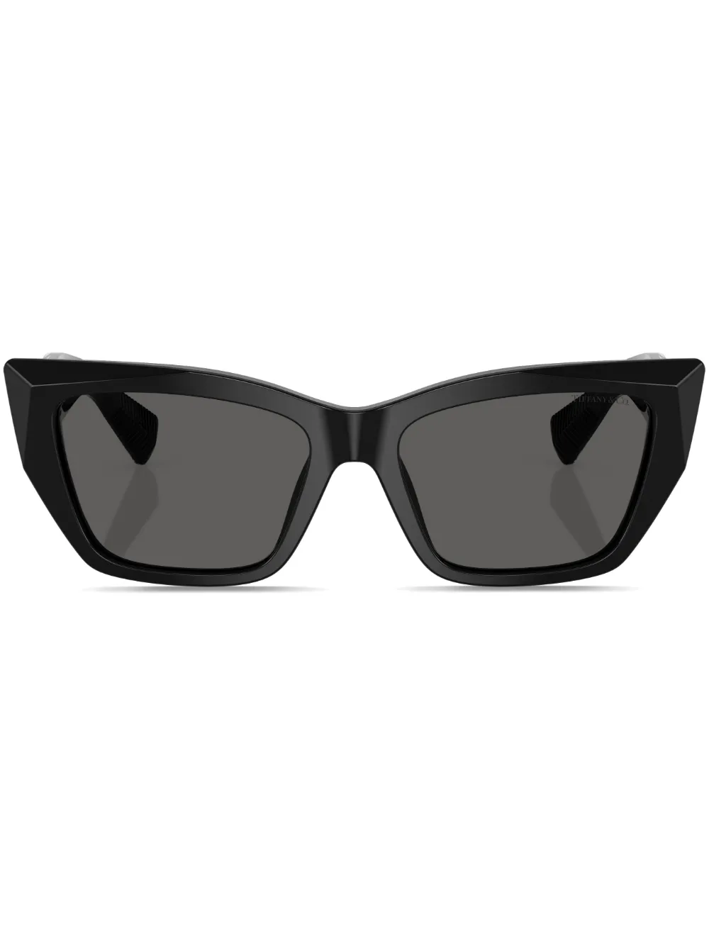 

Солнцезащитные очки в оправе 'кошачий глаз' Tiffany & Co Eyewear, черный