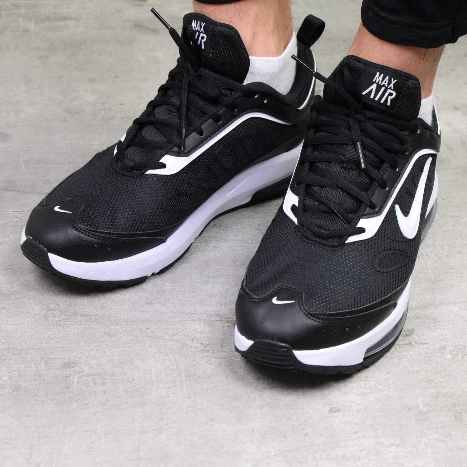 Мужские кроссовки для гимнастики Nike, белый/черный — фото 2