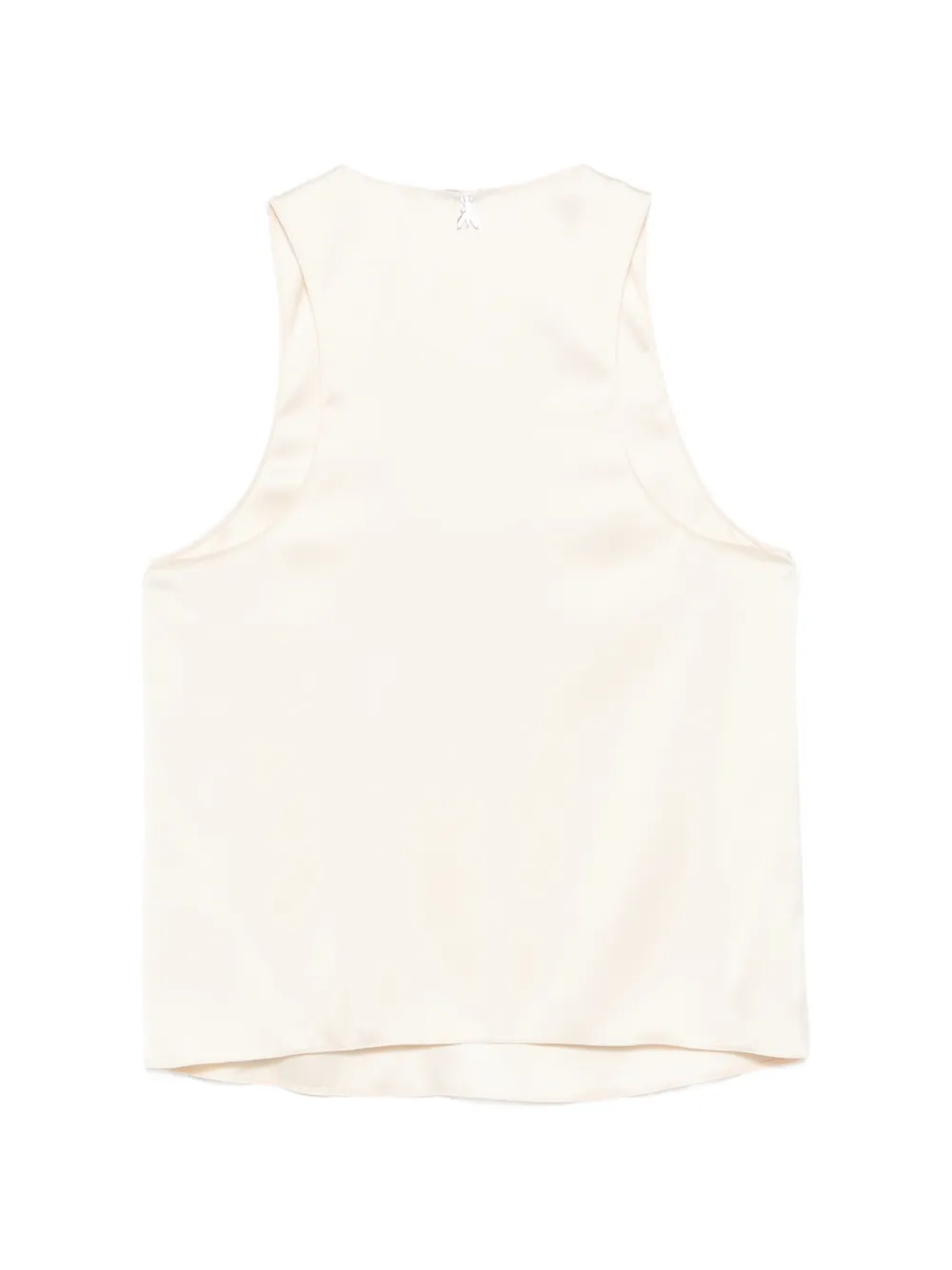 

Блузка без рукавов Patrizia Pepe, бежевый