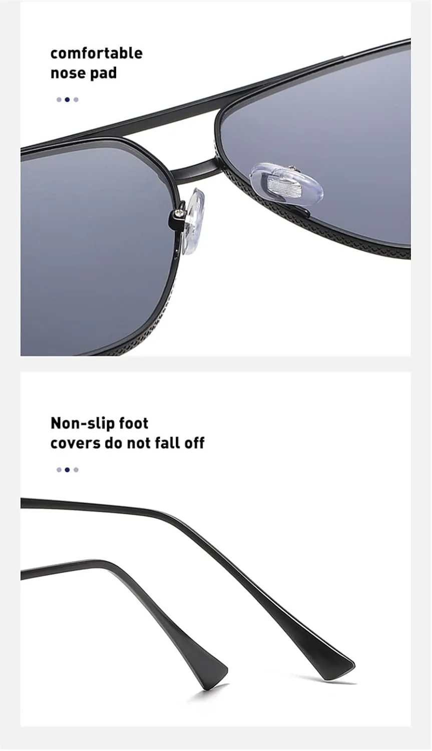 

Ретро-солнцезащитные очки 2026 года в крупной оправе для мужчин и женщин, для вождения, отдыха на природе, украшения дома (Цвет: E, Размер: 1) MTZJH, One Color