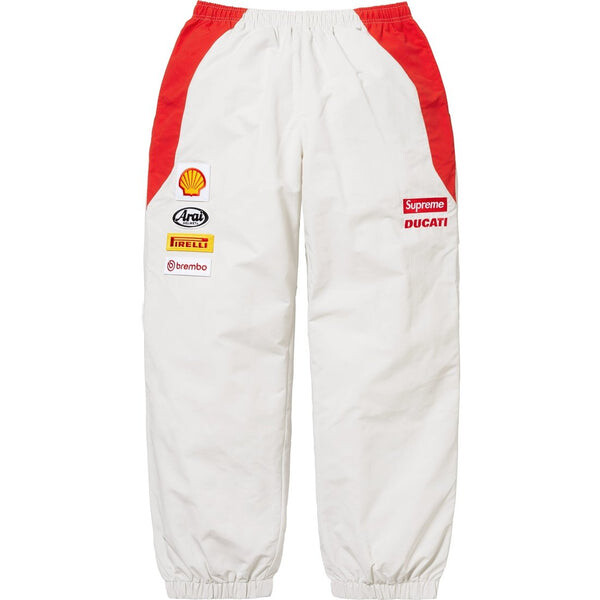 

Брюки x ducati track pants 'white red' Supreme, белый