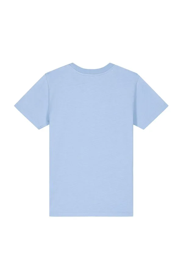 Футболка с принтом единорога и кошки Watapparel, Blue Soul — фото 2