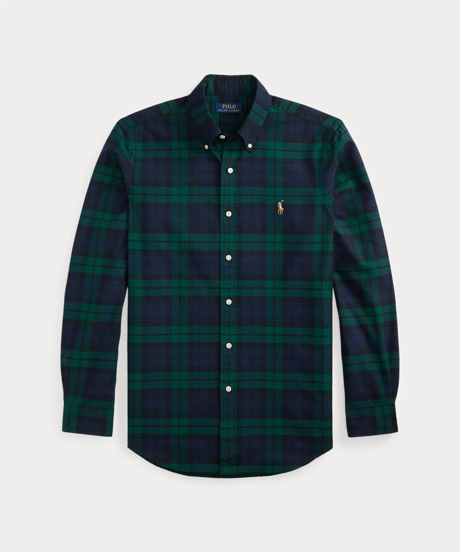 Мужская рубашка Polo Ralph Lauren Классическая в клетку — фото 2