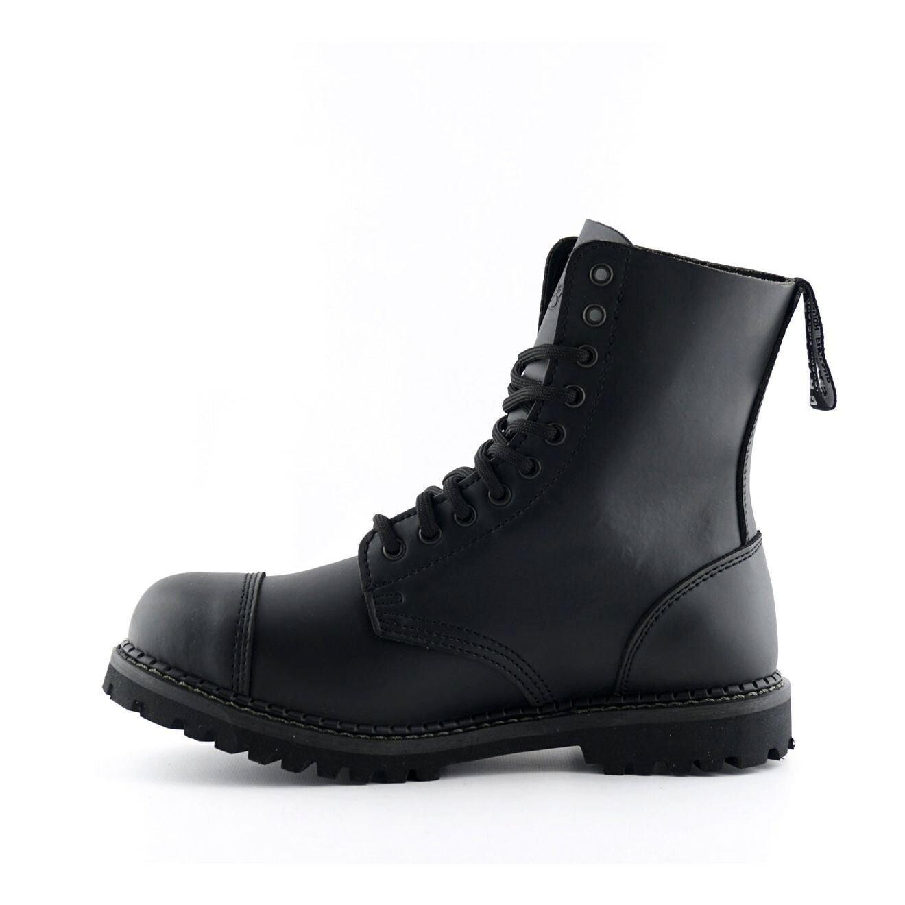 Ботинки Grinders Stag CS Unisex Safety Steel Toe Cap Military Punk, черный — фото 2