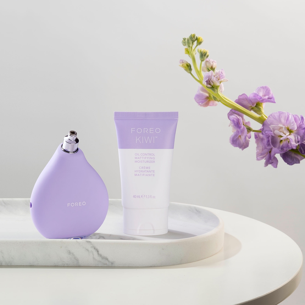 Крем для лица SPF FOREO Матирующий увлажняющий с экстрактом киви для контроля жирности кожи — фото 4