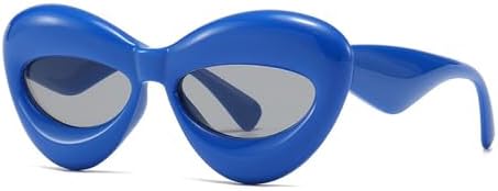 

Солнцезащитные очки 2027 года для женщин, сексуальные солнцезащитные очки в форме губ для женщин, модные панк-солнцезащитные очки для мужчин, трендовые MTZJH, C5 Blue Gray