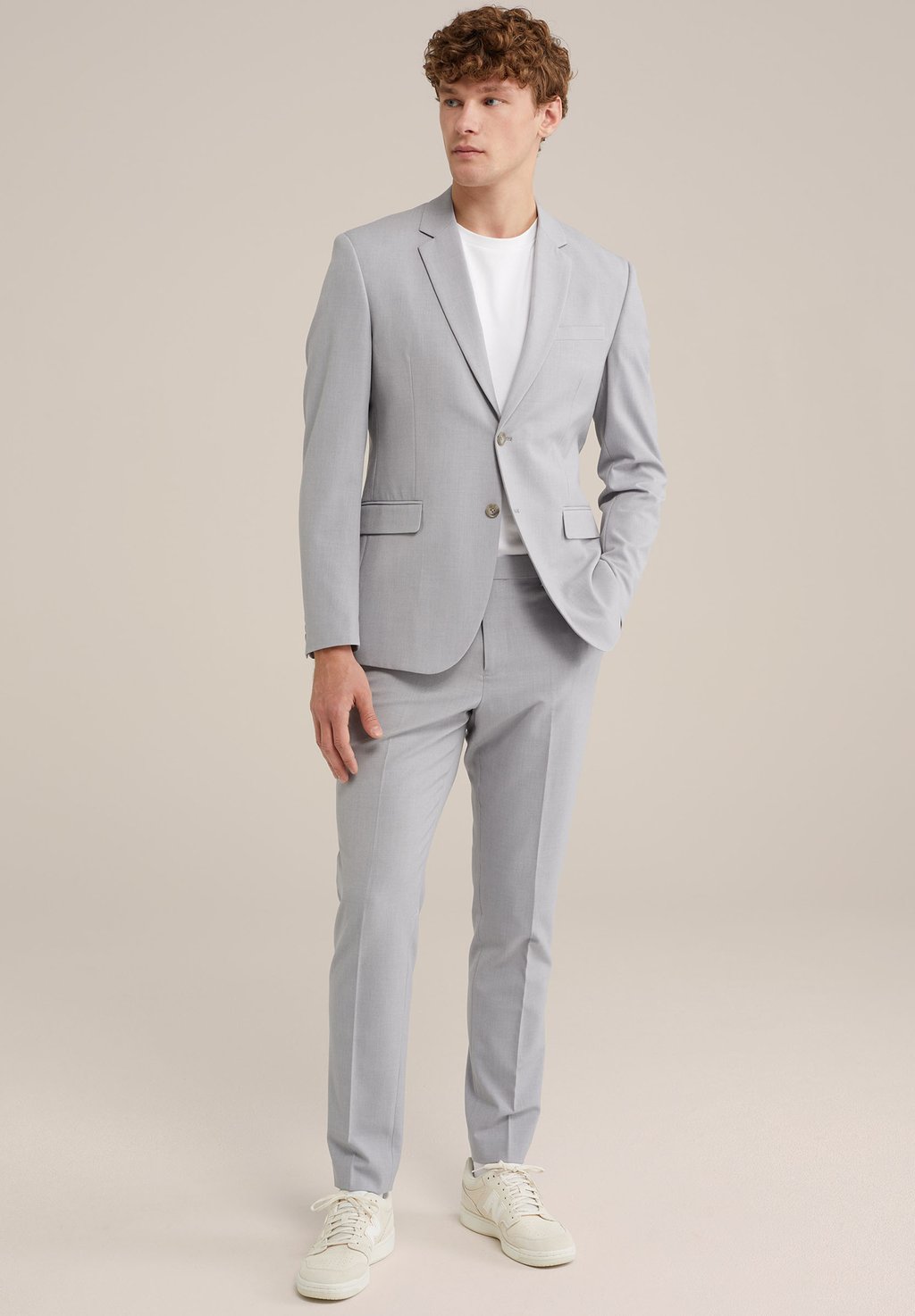 

Костюм SET WE Fashion, светло-серый