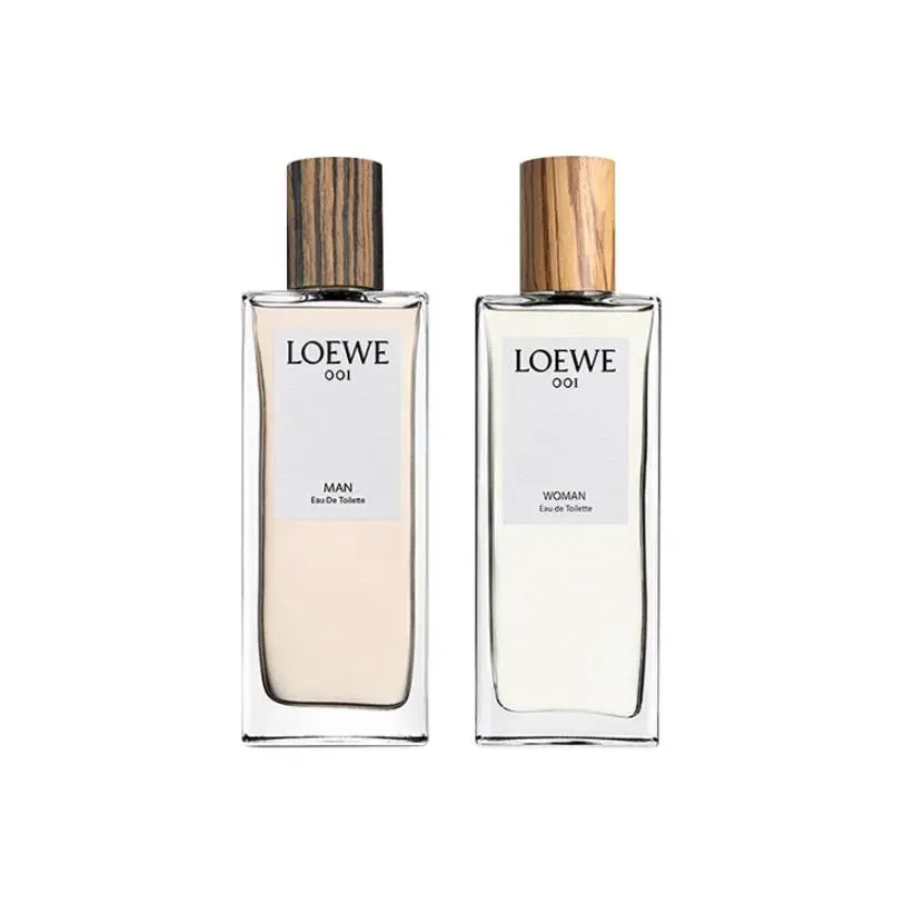 

001 Skincare Sets Туалетная вода с фруктовым ароматом попурри Loewe, 001 women's eau de toilette 75ml+001 men's eau de toilette 75ml