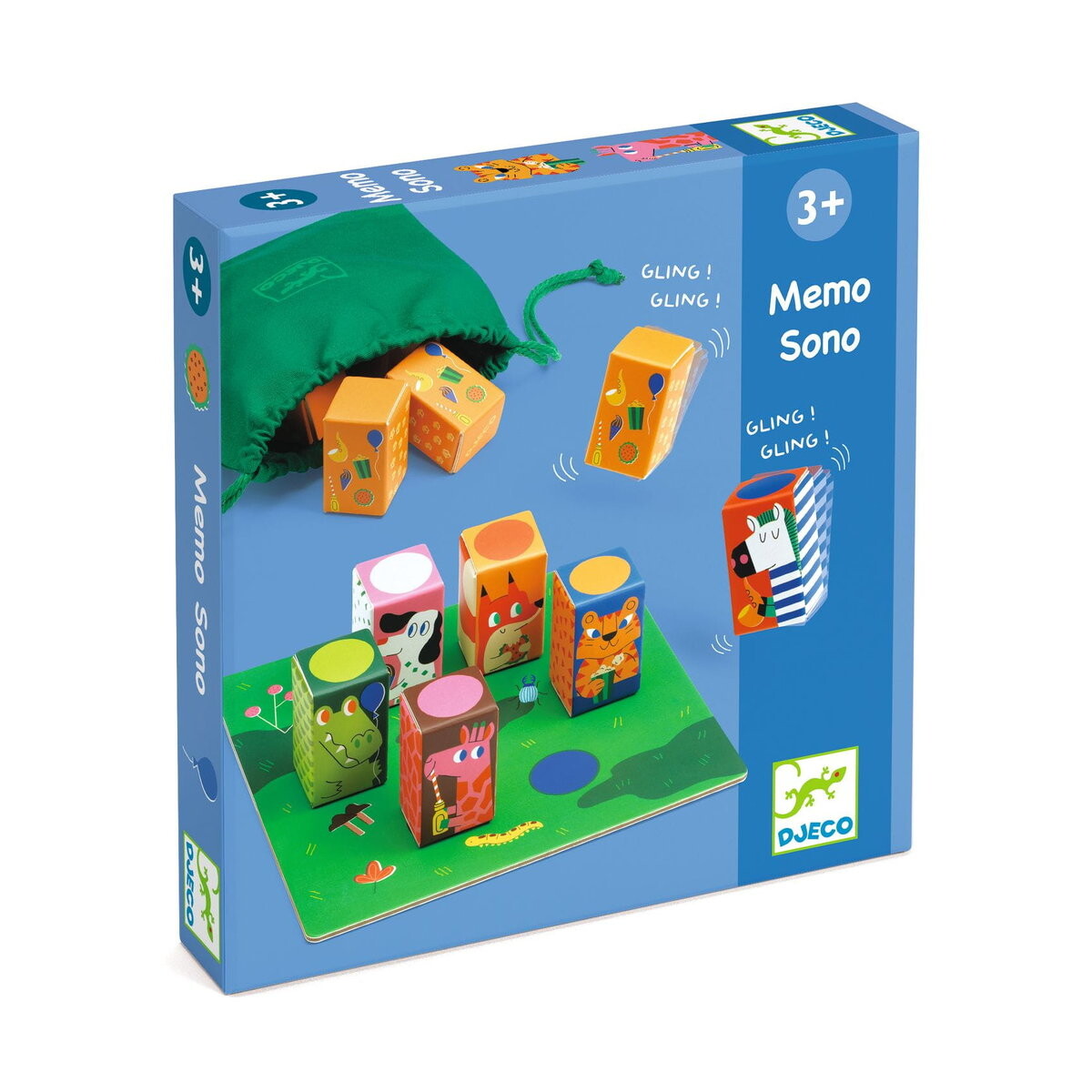 

Memo Sono, обучающая игра, Djeco Inna marka