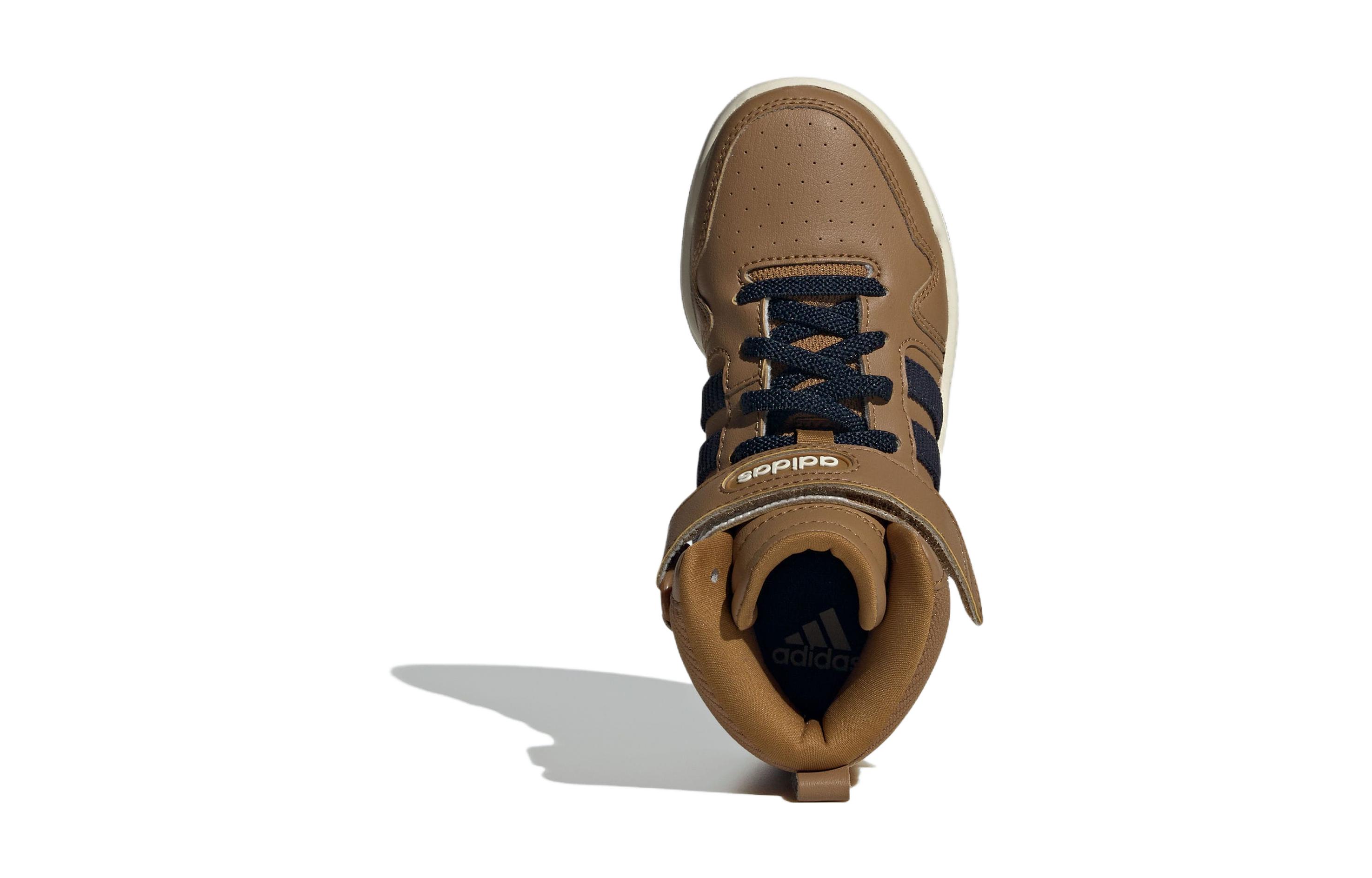 POSTMOVE MID Детские скейтбординговые кроссовки Коричневый Черный Kids' Adidas — фото 3