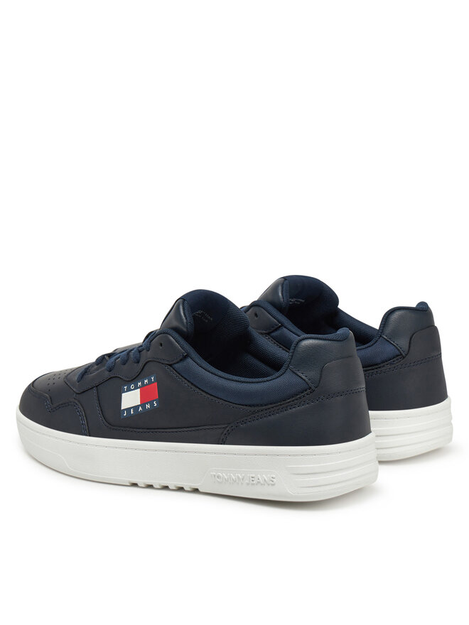 Кроссовки (New) Tjm Cupsole Leather Ess EM0EM01443 Tommy Jeans, синий — фото 3