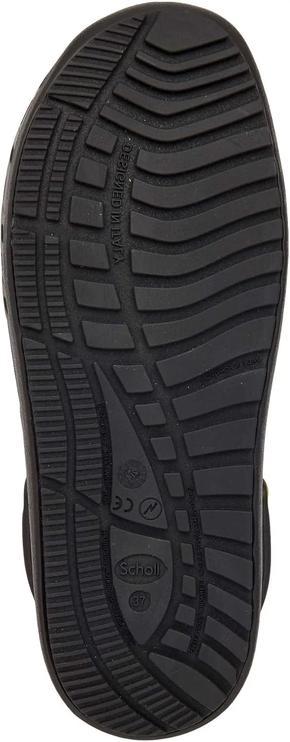 Сабо Scholl Unisex Ultragrip для медицинских работников, Black — фото 4