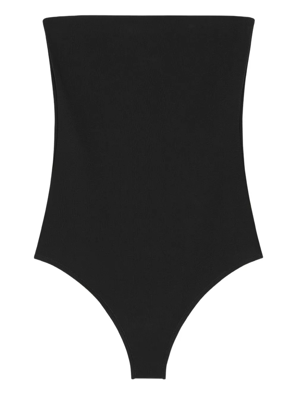 

Боди без бретелей Courrèges, черный