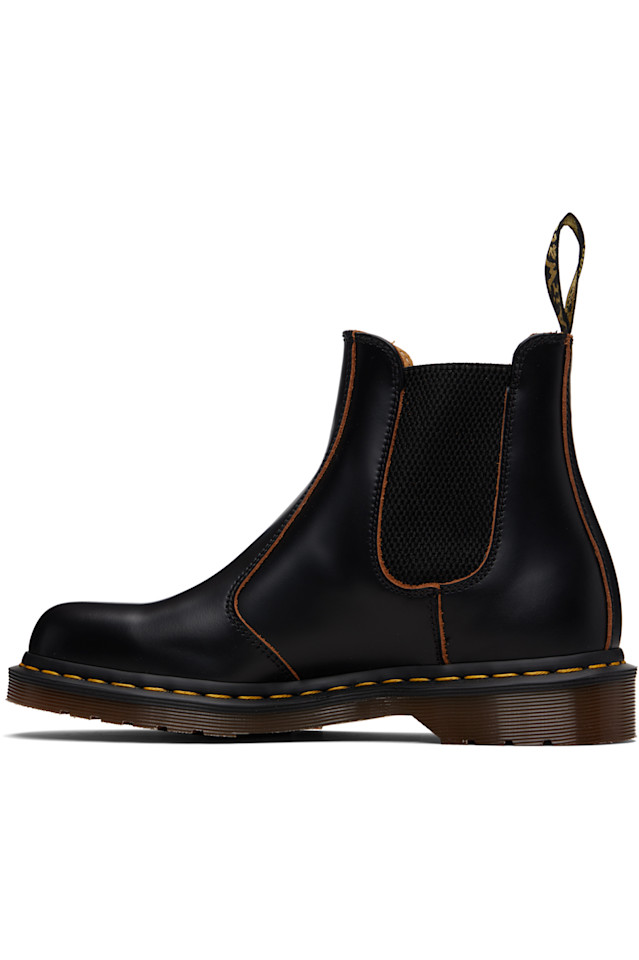 Dr. Martens Черные винтажные ботинки челси 2976, произведенные в Англии — фото 3