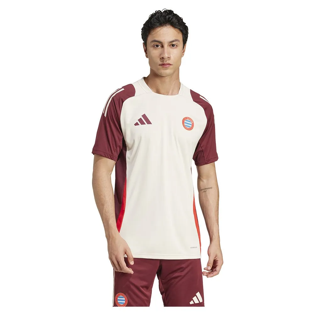 

Футболка с коротким рукавом adidas FC Bayern Munich 24/25 EU training, бежевый