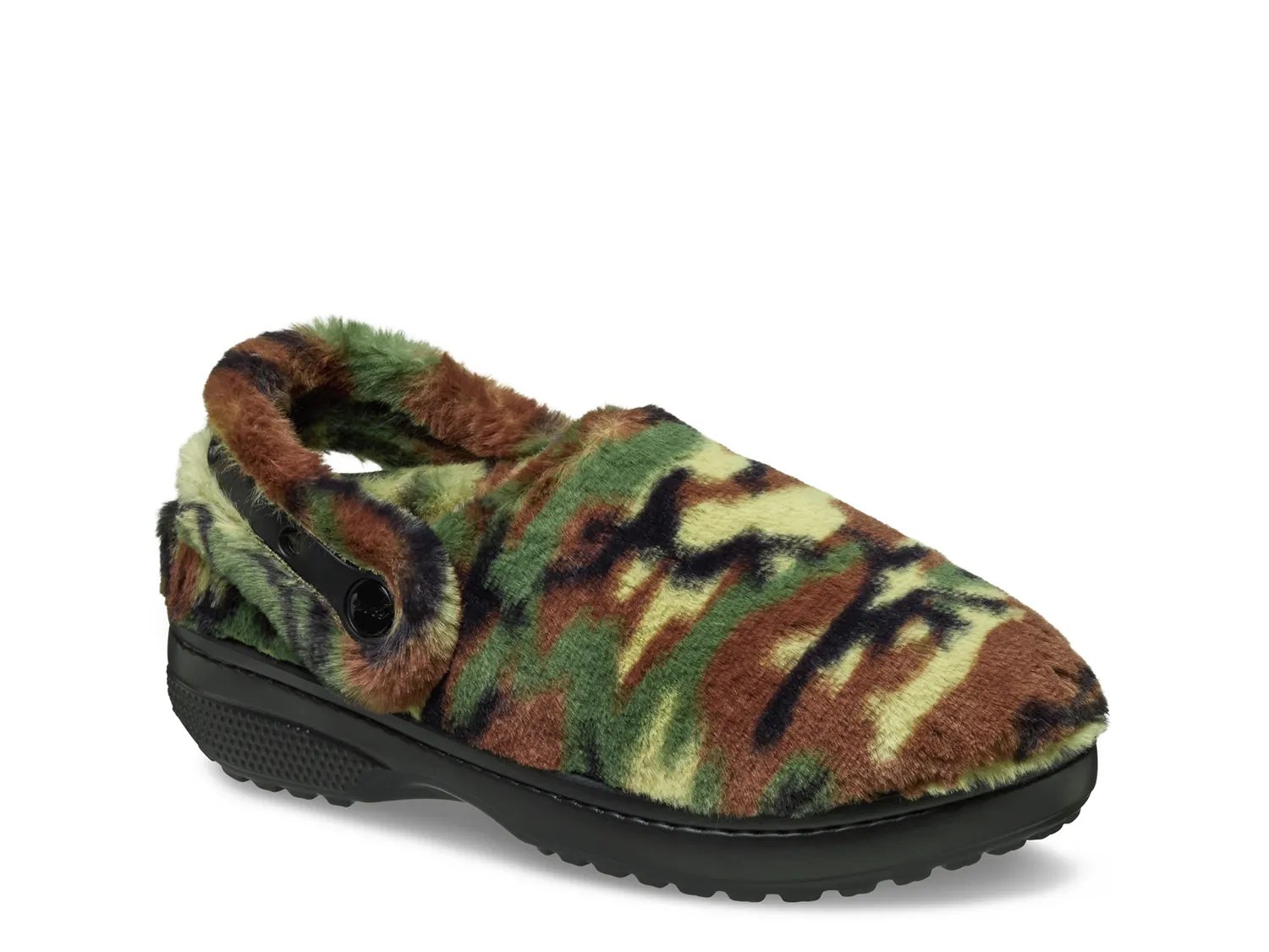 Сабо Crocs Classic Unfurgettable Clog, Army Green/Brown Camouflage Print