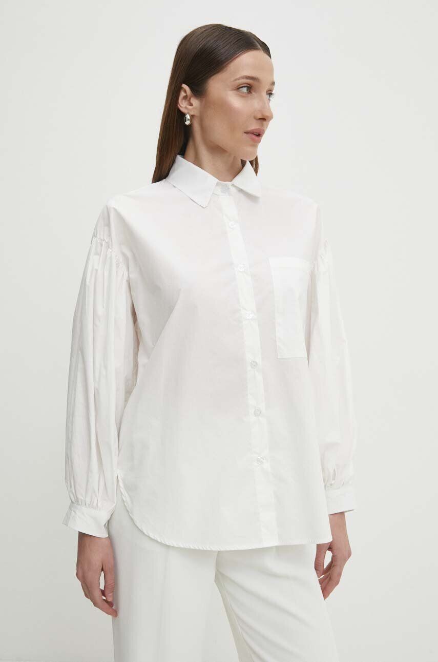 

Хлопковая рубашка Answear Lab, белый