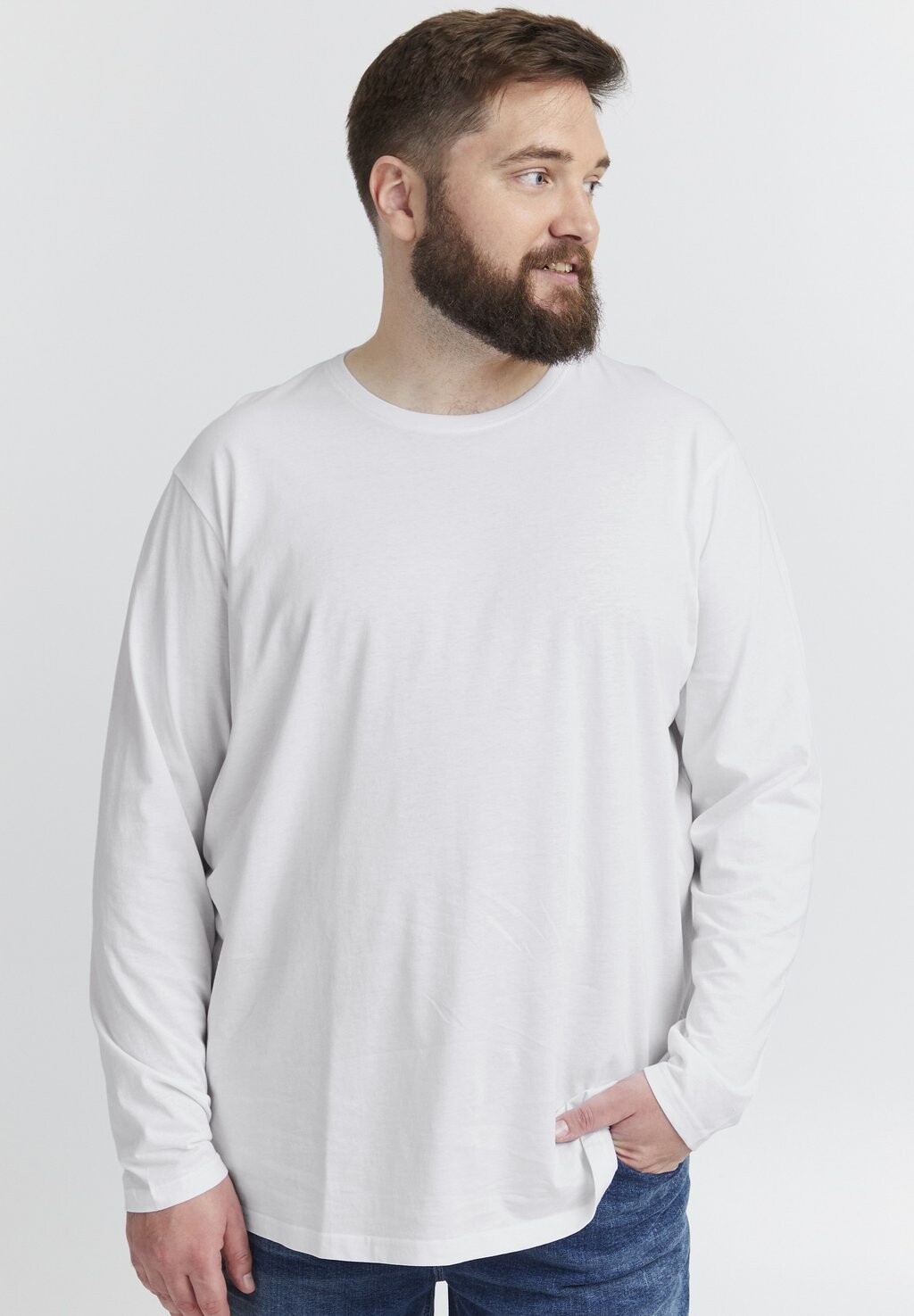 

Топ с длинными рукавами SDBEDON BT Solid, цвет white