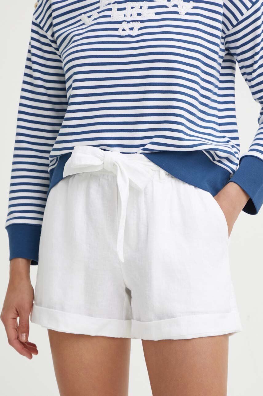 

Льняные шорты Polo Ralph Lauren, белый