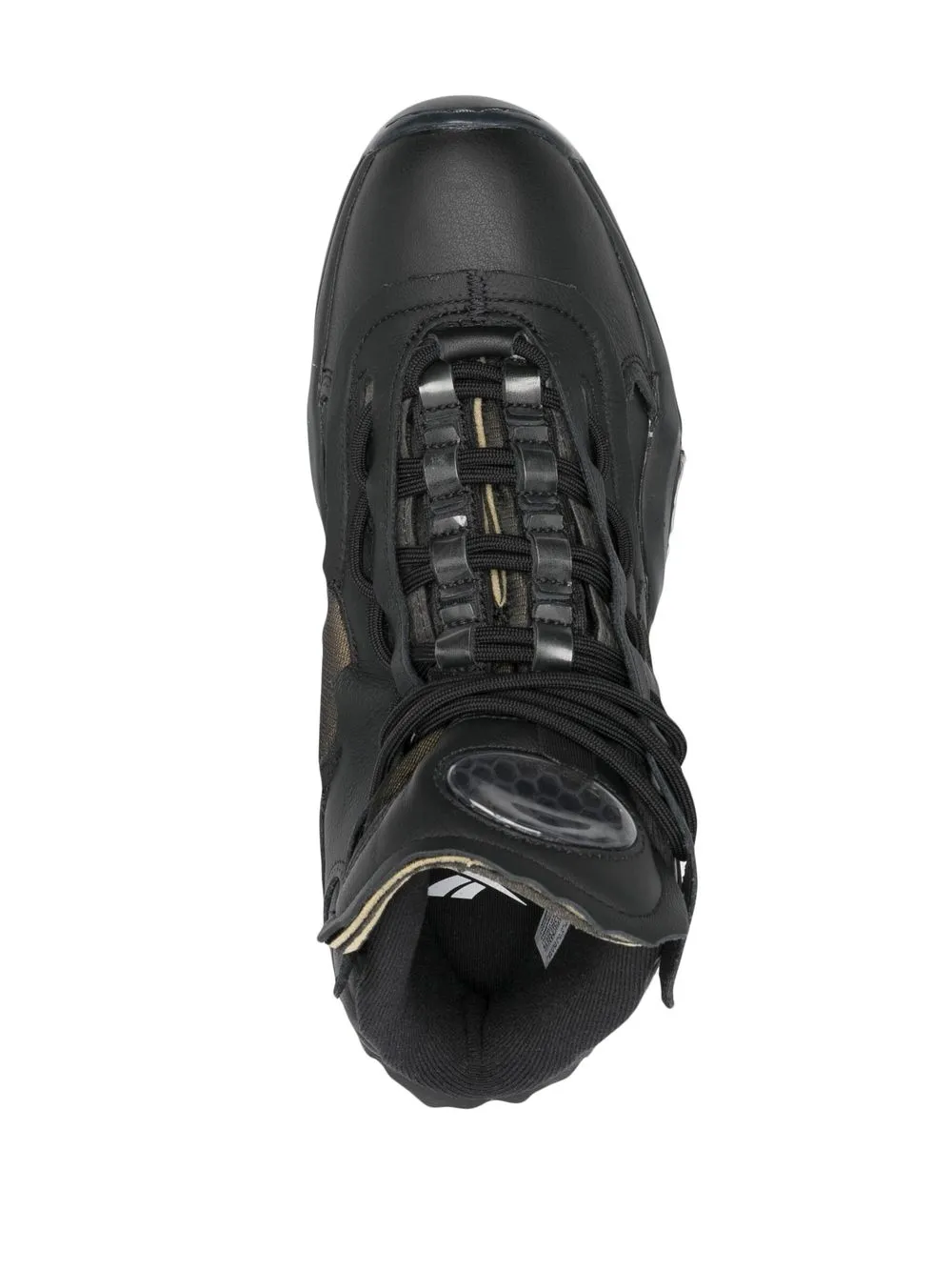 Кроссовки Question Mid Memory Of из коллаборации с Reebok MAISON MARGIELA, черный — фото 4