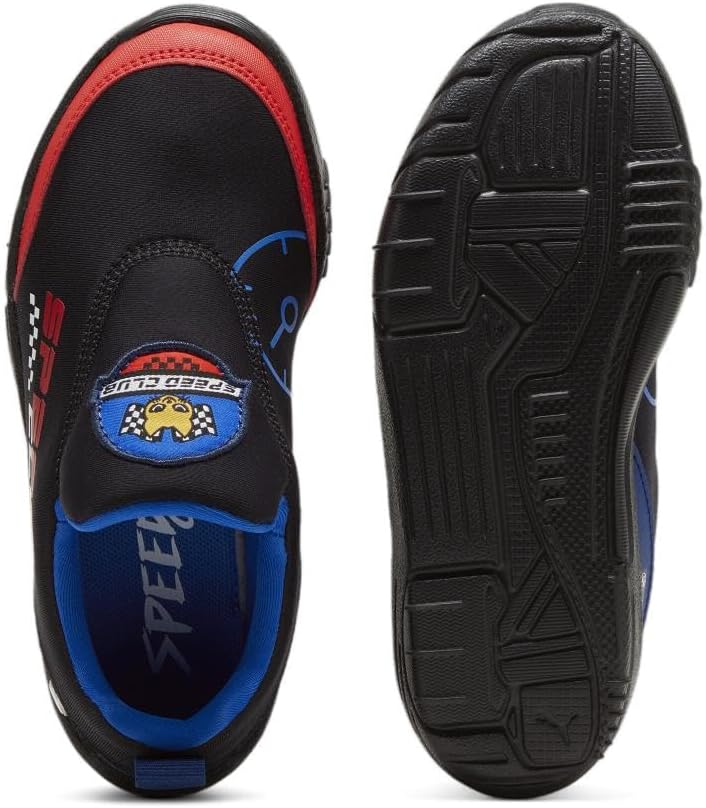 Детские кроссовки Puma Unisex BMW M Motorsport без застежек, черный — фото 4
